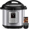 CARORI 1200W 12-in-1 Electric Pressure Cooker 8Qt, Stainless Steel Pressure