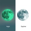 ALINKER Glow Moon Wall Stickers Luminous Stickers Moon Glow in