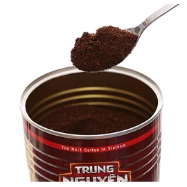 Trung Nguyen — Premium Blend — Roasted Ground Coffee Blend — Strong and Bold — Arabica & Robusta — Chocolate Flavor — Vietnamese Coffee, 15 oz Can (Pack of 2)