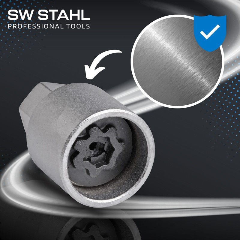 SW-Stahl 02383L-13 Wheel Lock Adapter 533 for VW Wheel Lock