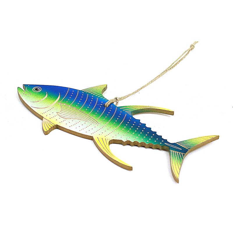 Yellowfin Tuna Christmas Ornament