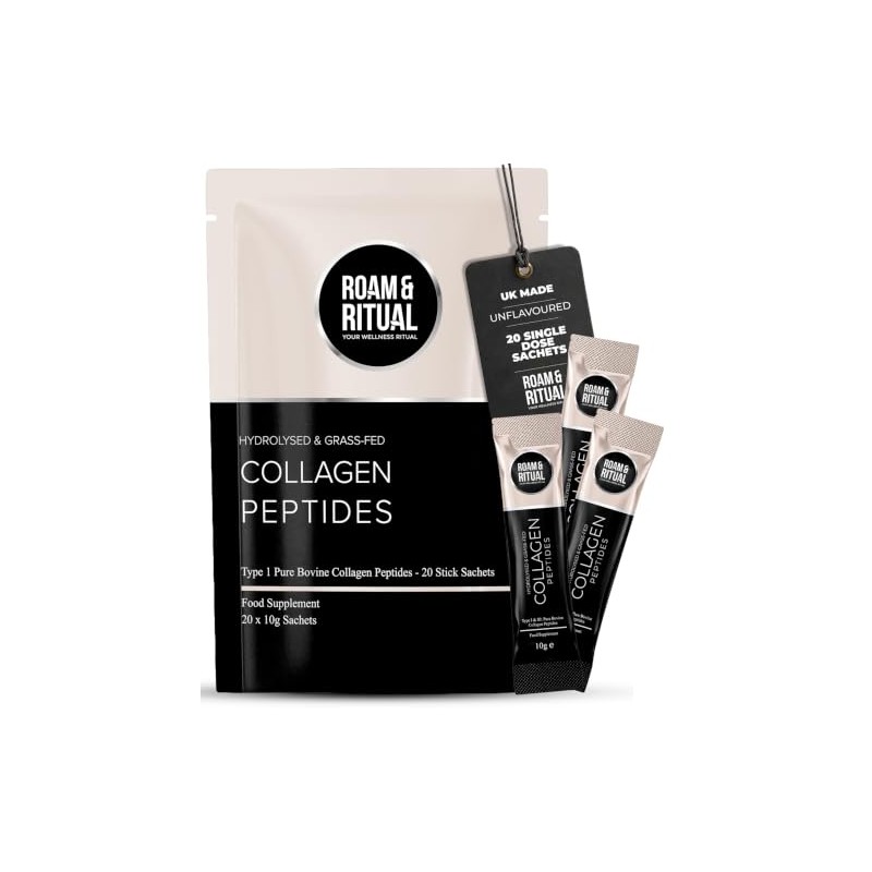 Collagen Sachets | 100% Collagen Peptides 20 x 10g |