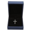 Crucifix Necklace Exquisite 925 Sterling Silver Men's Women's Jesus Cross