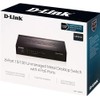 D-Link Fast Ethernet Switch, 8 Port Unmanaged w/ 4 PoE