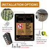 AUYKTE Absolutely No Soliciting Sign 2 Pack, No Excuses, No