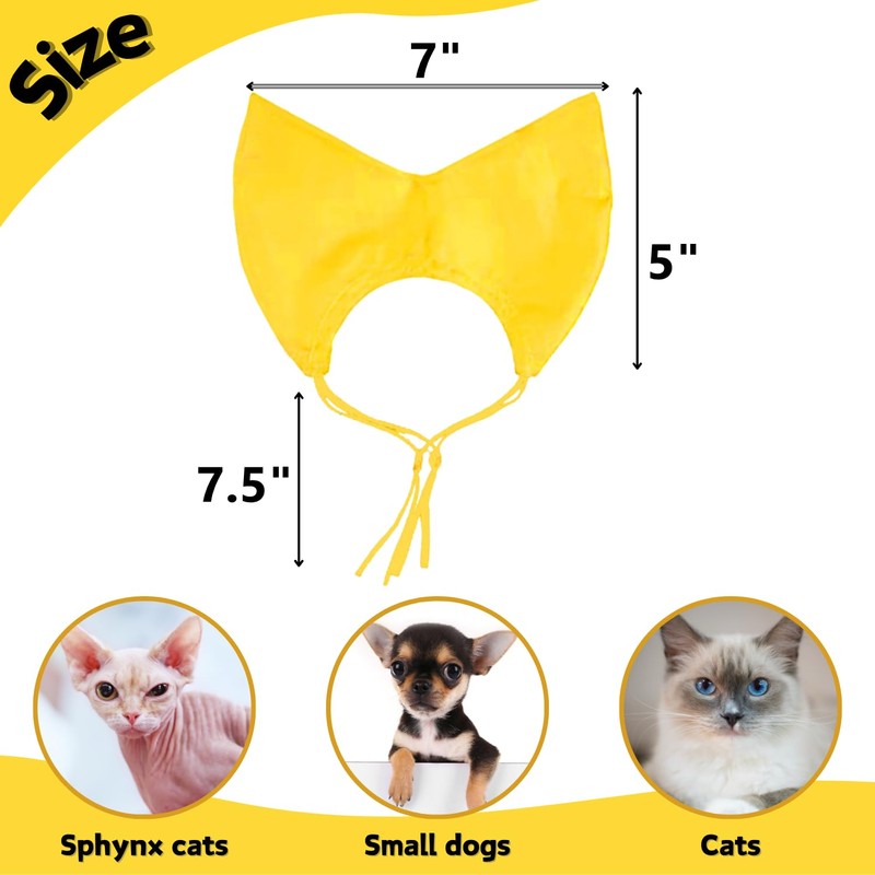 Pet Shower Cap - Waterproof Shower Caps for Sphynx Reusable
