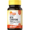 Sundance Beta Carotene 7500mcg | 60 Softgels | Provitamin A