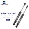 X AUTOHAUX 2Pcs 10 Inch 72 Lbs/ 320N Black Lift