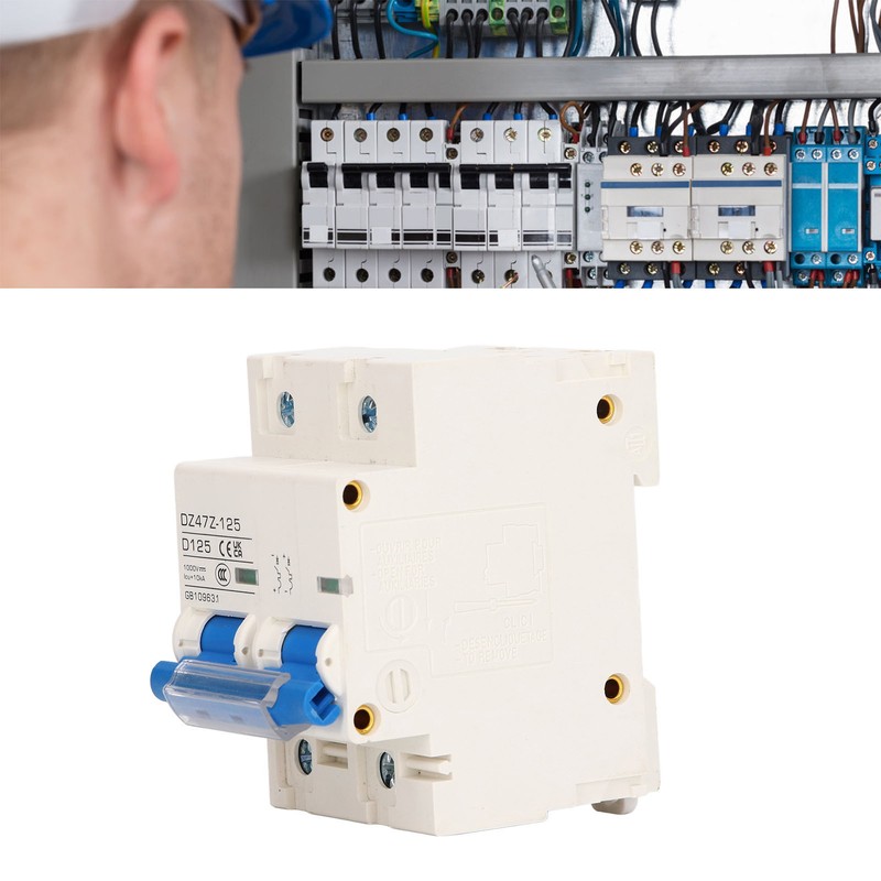 DC Circuit Breaker Short Circuit Protection Rail Installation PV Circuit