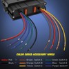 Nilight - 6 Gang Rocker Switch Box SPST Toggle Switch