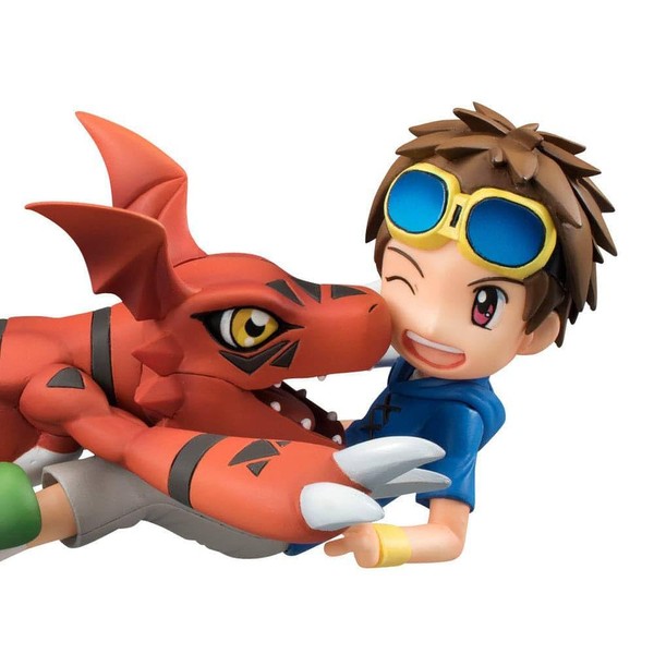 G.E.M. Series Digimon Tamers Gilmon & Akihito Matsuda Complete Figure