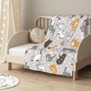Cute Cat Kawaii Kitten Blanket, Soft Blankets Flannel Bed Throw