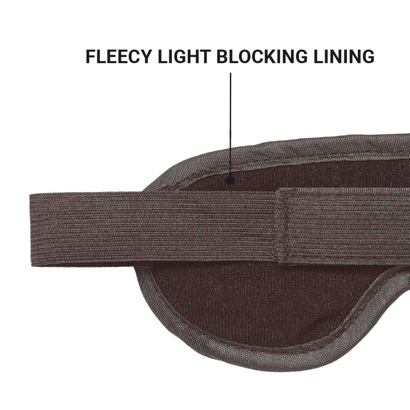 Go Travel Sleepy ZZZ's Luxury Eye Mask - Orange Ref