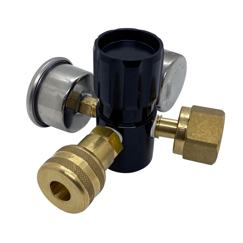 Adjustable High Flow 0-250 PSI Carbon Dioxide CGA320 Co2 Regulator