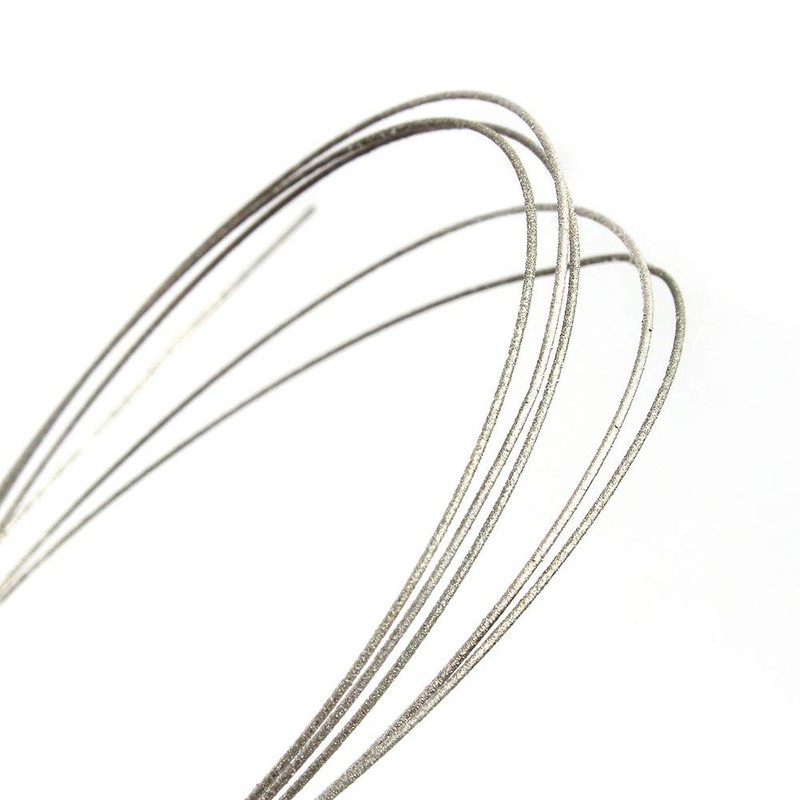 SUBRILLI 0.6mm Superfine Diamond Wire Cutting Saw Blade for Jade