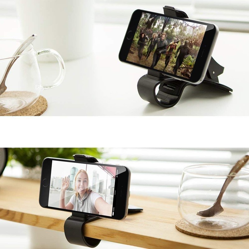 Mr. Gadget's Solutions Universal Car Phone Mount Dashboard Holder HUD