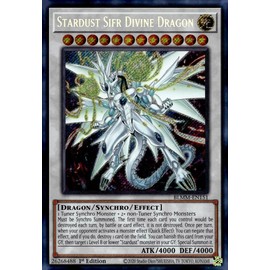 Stardust Sifr Divine Dragon - BLMM-EN151 - Secret Rare - 1st Edition