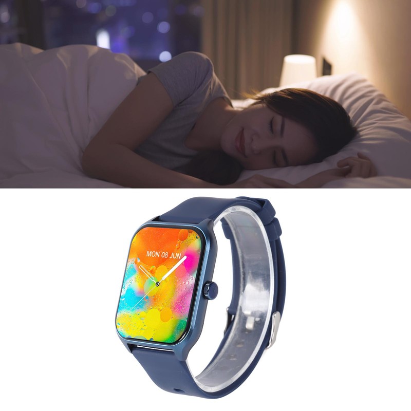 Smart Watch Blood Oxygen Test Caller Display IP68 Waterproof Touchscreen