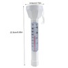 Water Temperature Thermometer Swimming Pool Thermometer with String Shatter Resistant