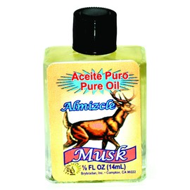 1 PIECE BRYBRADAN MUSK PURE OIL ALMIZCLE ACEITE PURO ½ FL.OZ. (14.7 ML)