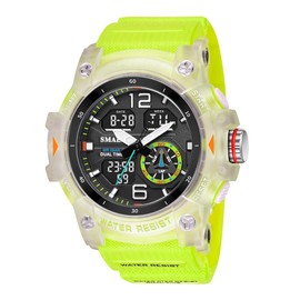 Mens Digital Watch Sport Watches for Men Outdoor Military Digital Analog Stopwatch Waterproof Multifunctional Mens Watch