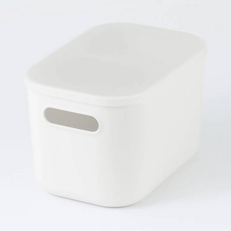 MUJI 38749509 Soft Polyethylene Case, Half, Medium, Approx. Width 7.1