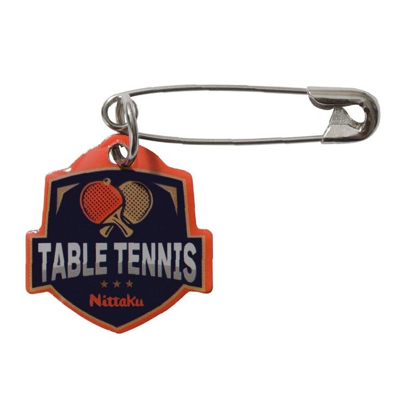 Nittaku NL-9291 Table Tennis Goods Bib Pin Emblem