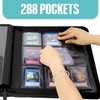 Top Loader Binder - 9 Pocket (3" x 4"), Holds
