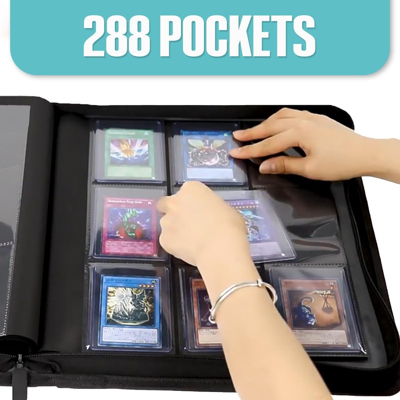 Top Loader Binder - 9 Pocket (3" x 4"), Holds
