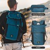 4Monster Foldable Backpack, Ultra Light, Unisex Daypack, Outdoor, 2-in-1 Belt