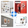 JUOIFIP 20 Pack Acrylic Polaroid Refrigerator Magnet Picture Frames, Clear