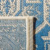 SAFAVIEH Beach House Collection 2'2" x 10' Blue/Cream BHS138M Oriental