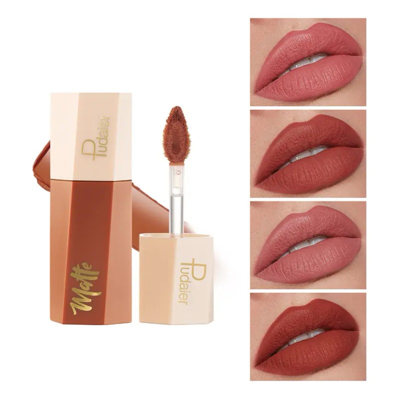 Set De Pintalabios Pudaier Velvet | 14 Tonos Mate W