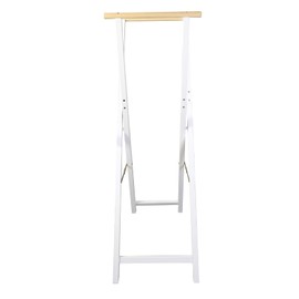Casual Home Solid Wood Folding Clothing Garment Laundry Drying Rack, 20.5" W x 23" D x 60" H
