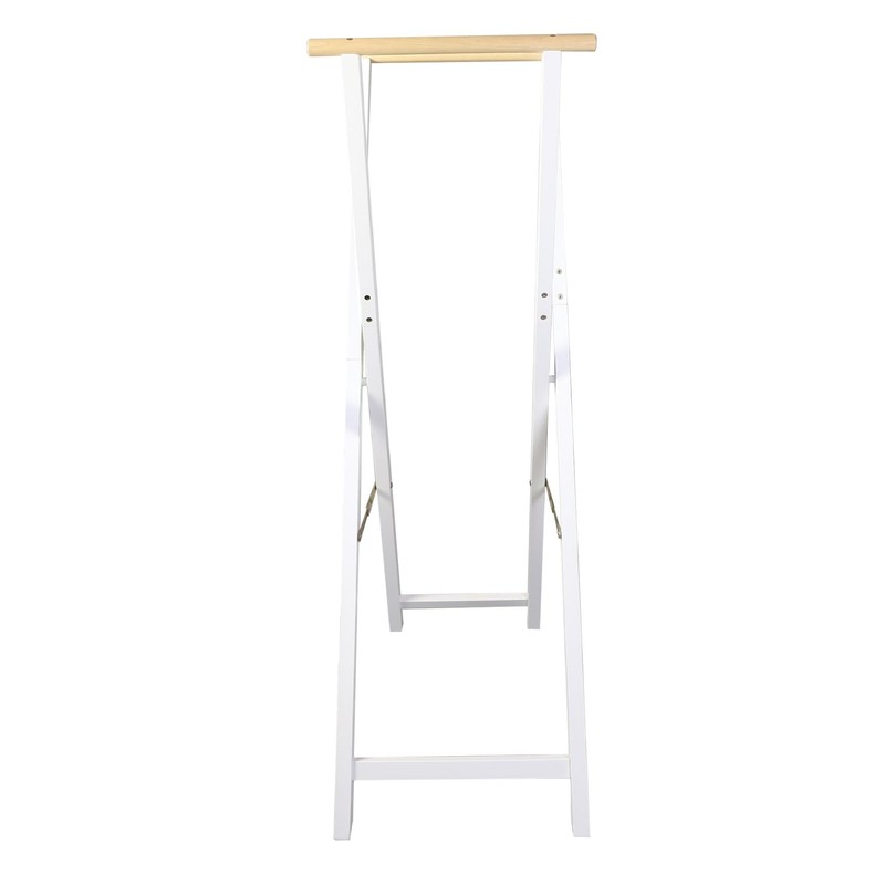 Casual Home Solid Wood Folding Clothing Garment Laundry Drying Rack,