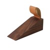 SATOMO Door Stopper, Wooden, Entryway, Indoor, Office, Store, Insert, Anti-Slip,