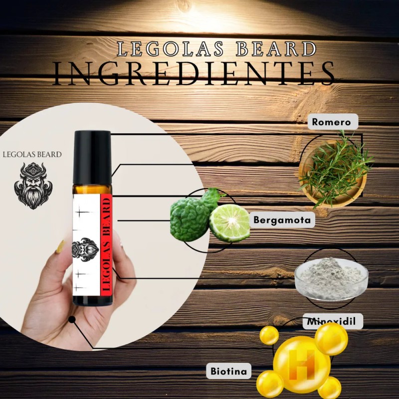 Bálsamo Para Crecimiento De Barba, Cierra Huecos Y Alopecias Cítrica