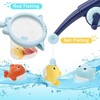 Idota Bath Toy Fishing Game with 6 Pieces Wind-Up Water
