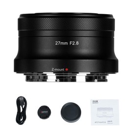 AstrHori AF 27 mm F2.8 Lente de cámara con Marco APS-C y Enfoque automático Lente Tipo panqueque ultracompacta, Gran Apertura,Lente de cámara sin Espejo Prime for Montura Nikon Z ZFC,Z30,Z50(Negro)