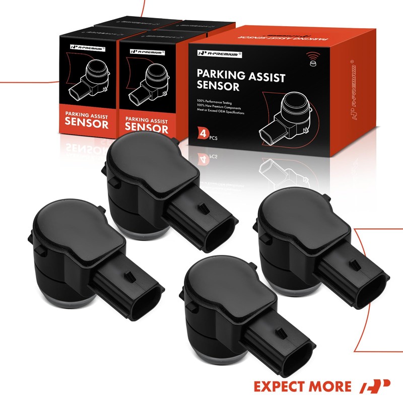 A-Premium 4-PC Reverse Backup Parking Assist Sensor Compatible with Maserati