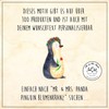 Mr. & Mrs. Panda DIN A3 Poster Penguin Flowers -