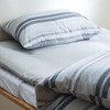 Showa Nishikawa 2240177239935 REUNUS Throw Futon Cover, Double Size, Gray,