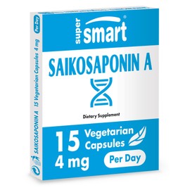 Supersmart - Saikosaponin A 4 mg - an effective active ingredient against age groups | GMO-free - 15 vegetarian capsules