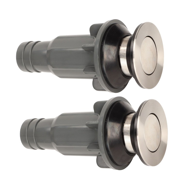 2 Pcs Bathroom Sink Stopper Stainless Steel Wash Basin Drain