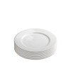 REVOL ALD19 Set of 4 Dessert Plates, 7.5, White