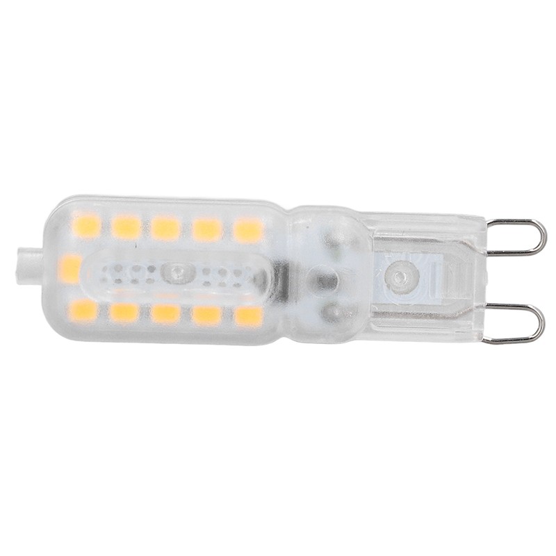 6pcs G9 LED Bulb 5W Transparent Cover 22LED Dimmable G9