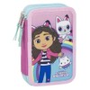 CARTOON Pencil Case Multi-Compartment Pencil Case 3 Zip for School