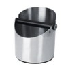 Thicken Round Stainless Steel Coffee Grounds Container Box Bucket Durable