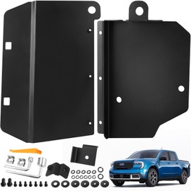 Drieaco Underbody Cavity Splash Shield Cover Board for 2022-2025 Ford Maverick Accessories, Splash Shield Guard Under Car W/Accessories and Tools, Left Driver Side Rear Wheel Mud Flap Full Protection