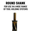 Drill America 3/4" Bridge/Construction Reamer with 1/2" Shank, Black and